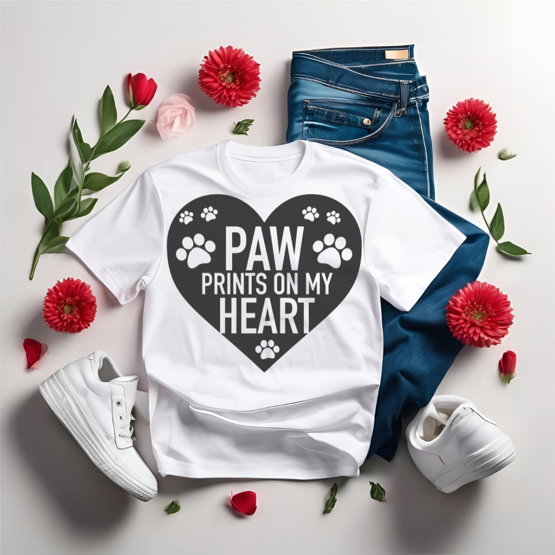 Paw prints on my heart